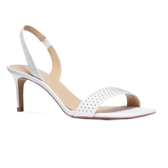 MICHAEL Michael Kors Mila Dress Sandals in the Size 9M in White Color - Picture 3 of 16
